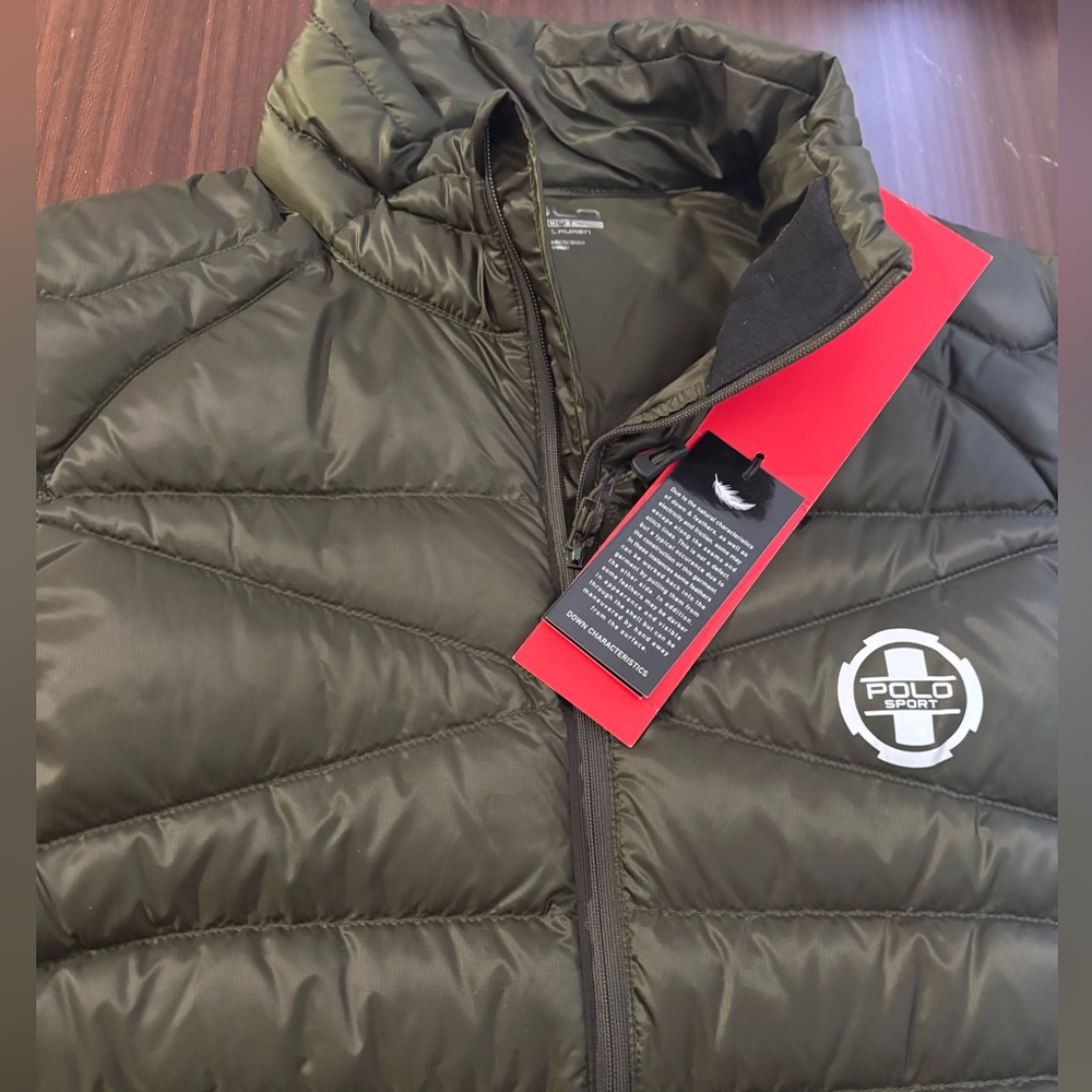 Polo by Ralph Lauren DOWN Men's Dark Vest - Picture 3 of 16